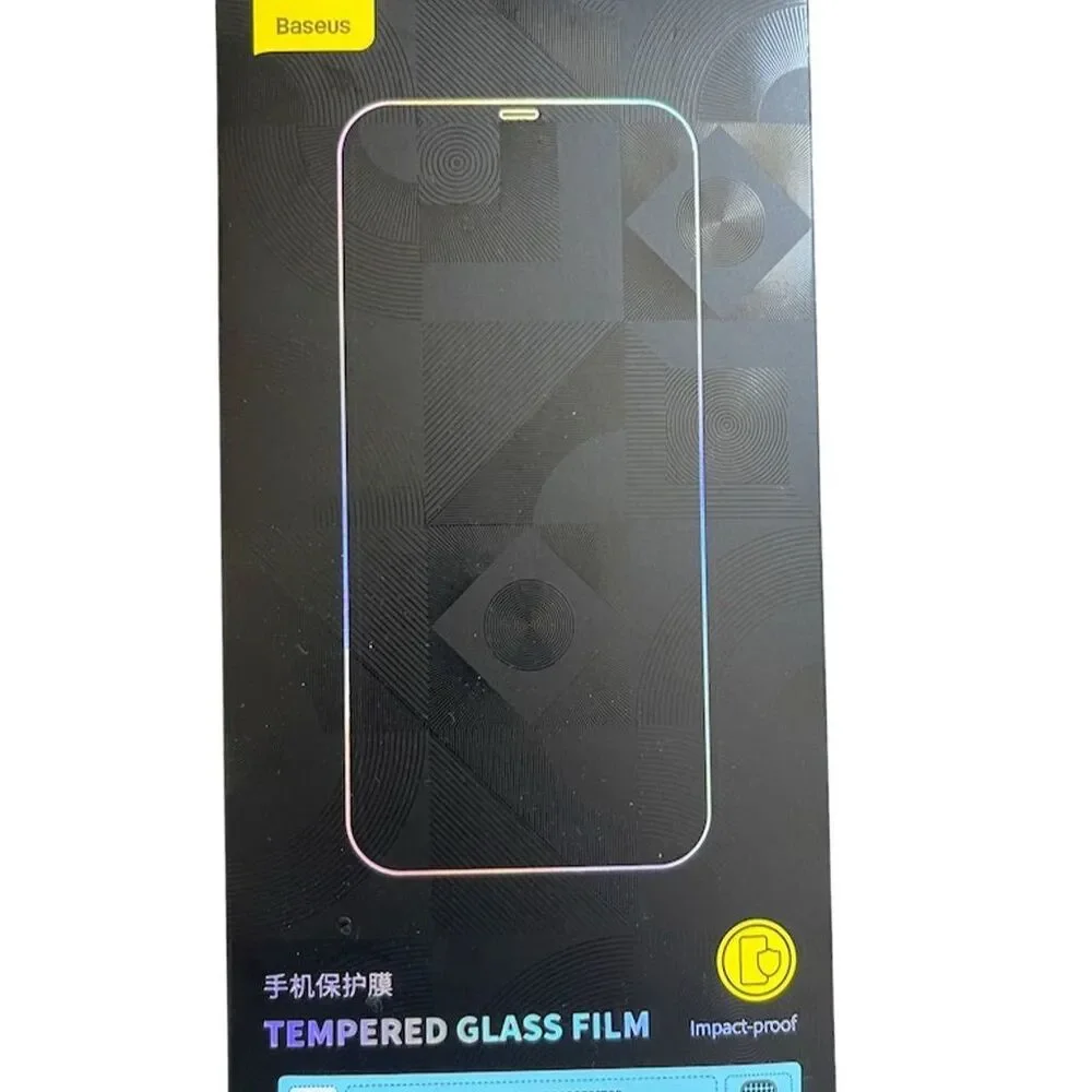 Baseus Tempered Glass Screen Protector for iPhone 13 Pro (1 Pack) Black